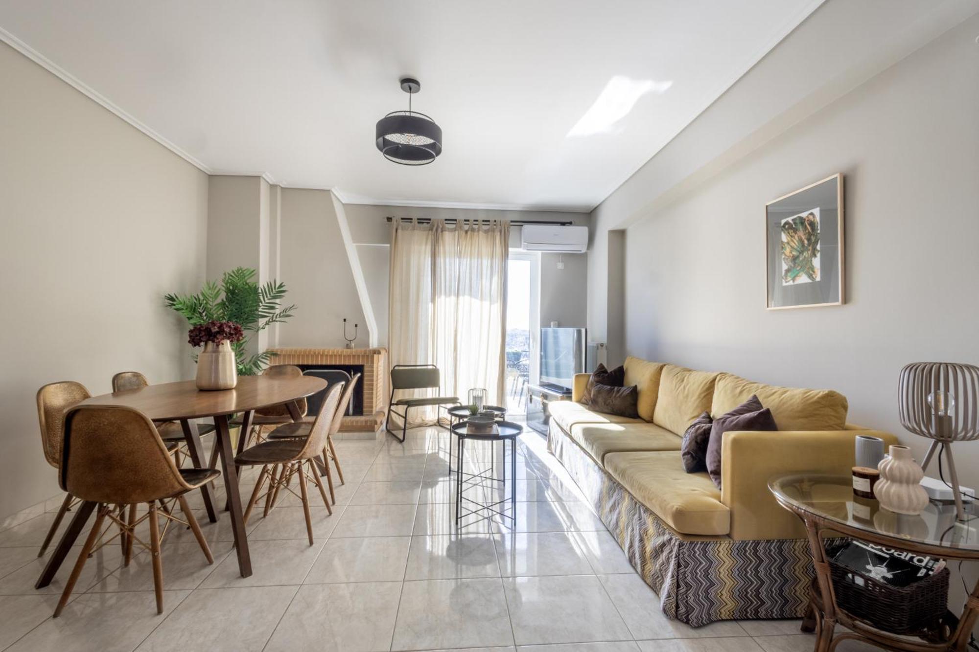 Renovated 3 Bedroom Apt With Acropolis View Athen Eksteriør bilde
